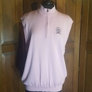 Greg Norman Pink Discovery Bay golf vest